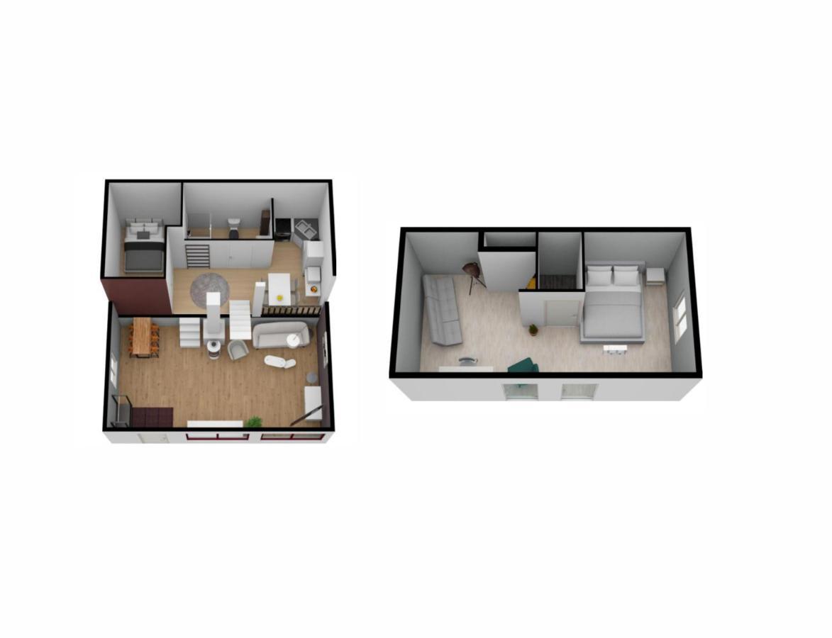 Sea Office - Modernes Ferienhaus Mit Tollem Seeblick キルヒハイム エクステリア 写真